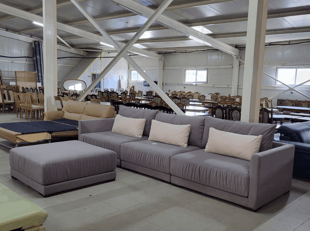 Dimensiuni canapea modulară 370 cm lungime 6 locuri pentru living
