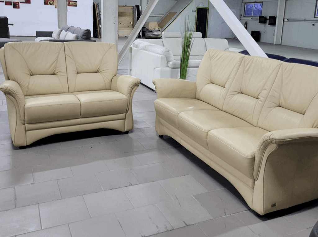 Canapele Longlife cu bloc de arcuri bej