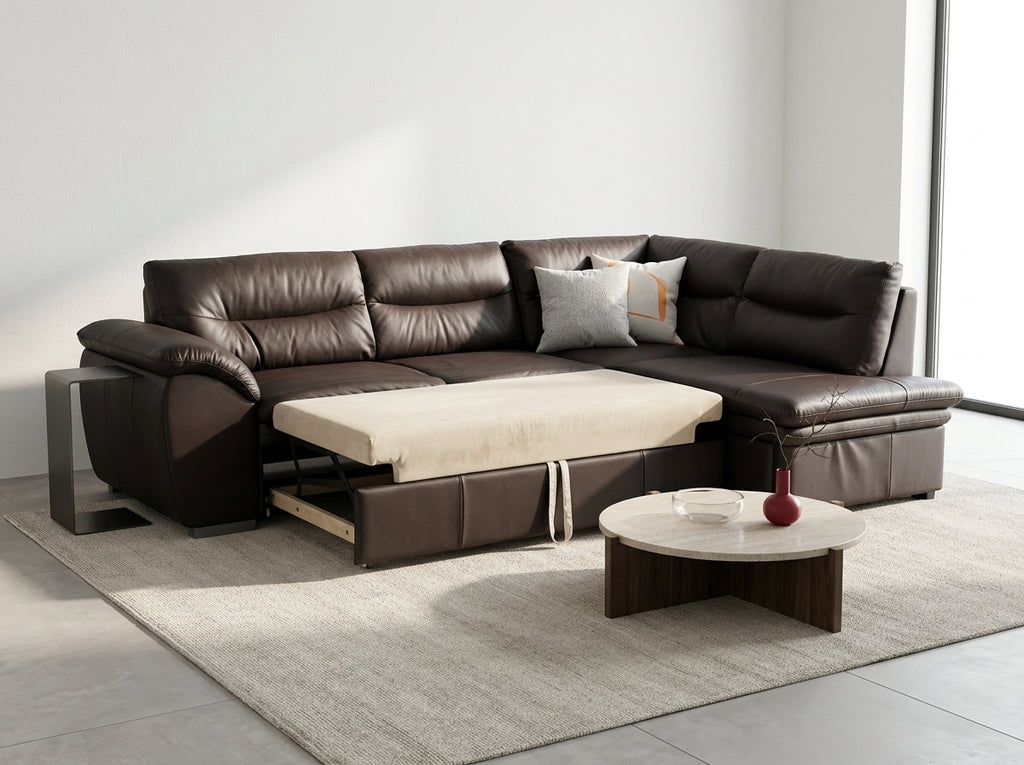 Coltar extensibil din piele naturala import Germania in stare excelenta - MobiHaus