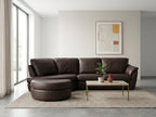 Colțar living dimensiuni 290x140 cm cu puf inclus