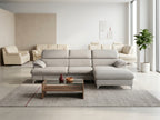 Mobilier living colțar gri import Germania
