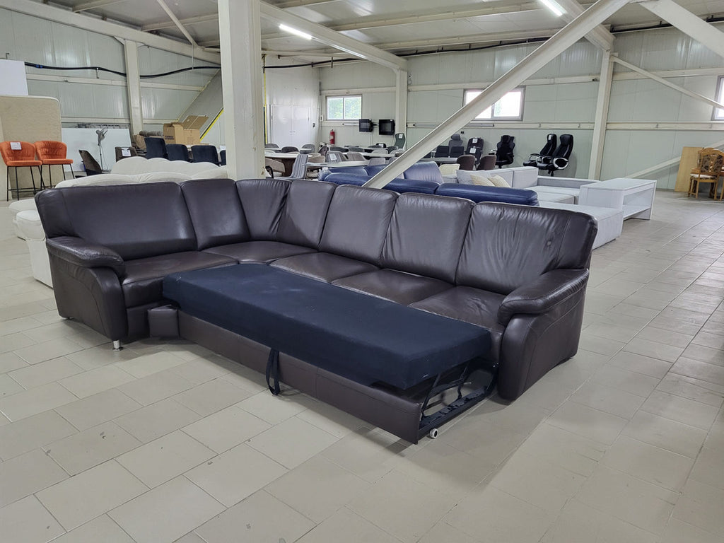 Colțar premium din piele naturală import Germania Polinova MobiHaus