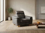 Fotoliu cu funcție recliner TV-relax gri antracit import Germania