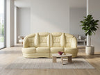 Mobilă de living premium import Germania piele naturală