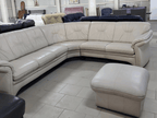 Mobilier living piele naturală import Germania MobiHaus