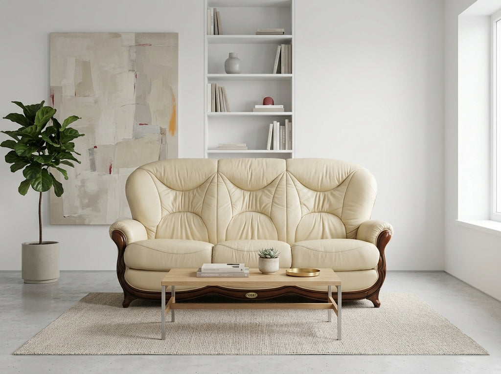 Mobilier lux Nieri Italia piele naturală import Germania