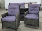 Set mobilier dining exterior din ratan calitate germană | MobiHaus
