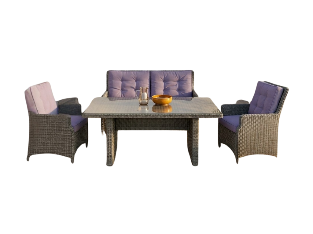 Set complet mobilier din ratan Germania pentru terasă | MobiHaus