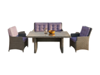 Set complet mobilier din ratan Germania pentru terasă | MobiHaus